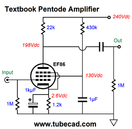 Pentode Wiring Diagram Wiring Diagram